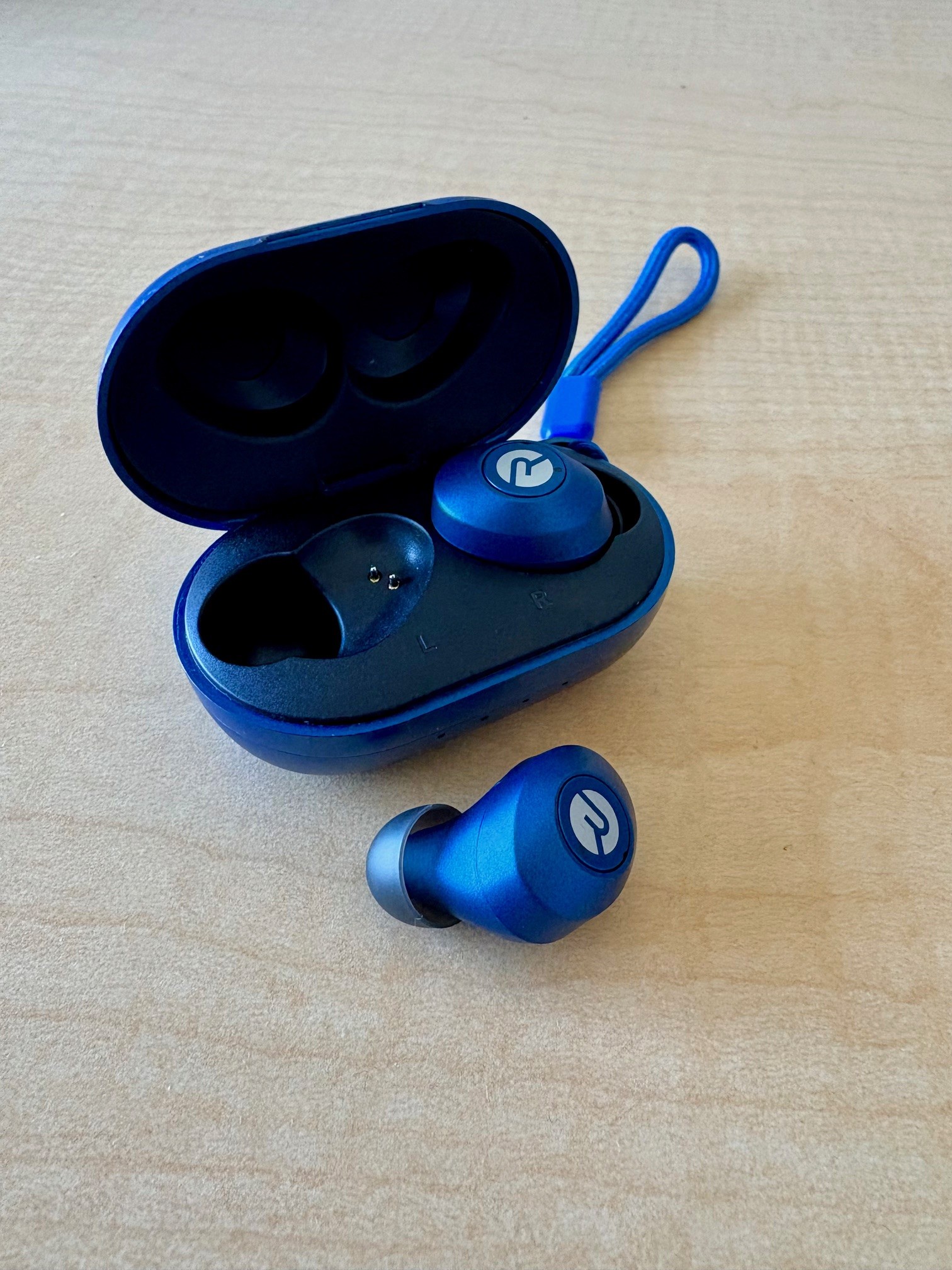 I usually listen to music with earbuds